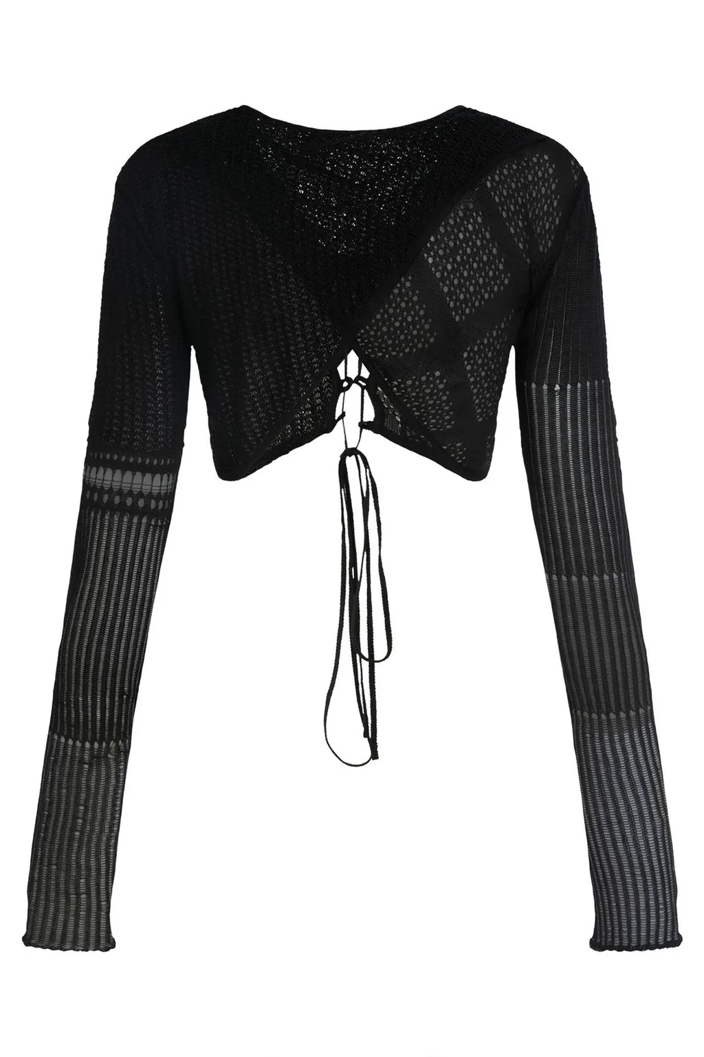 Roberta Einer Loona Lace-Up Knitwear