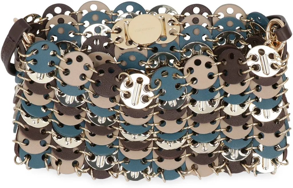 Rabanne Embellished Clutch Bag