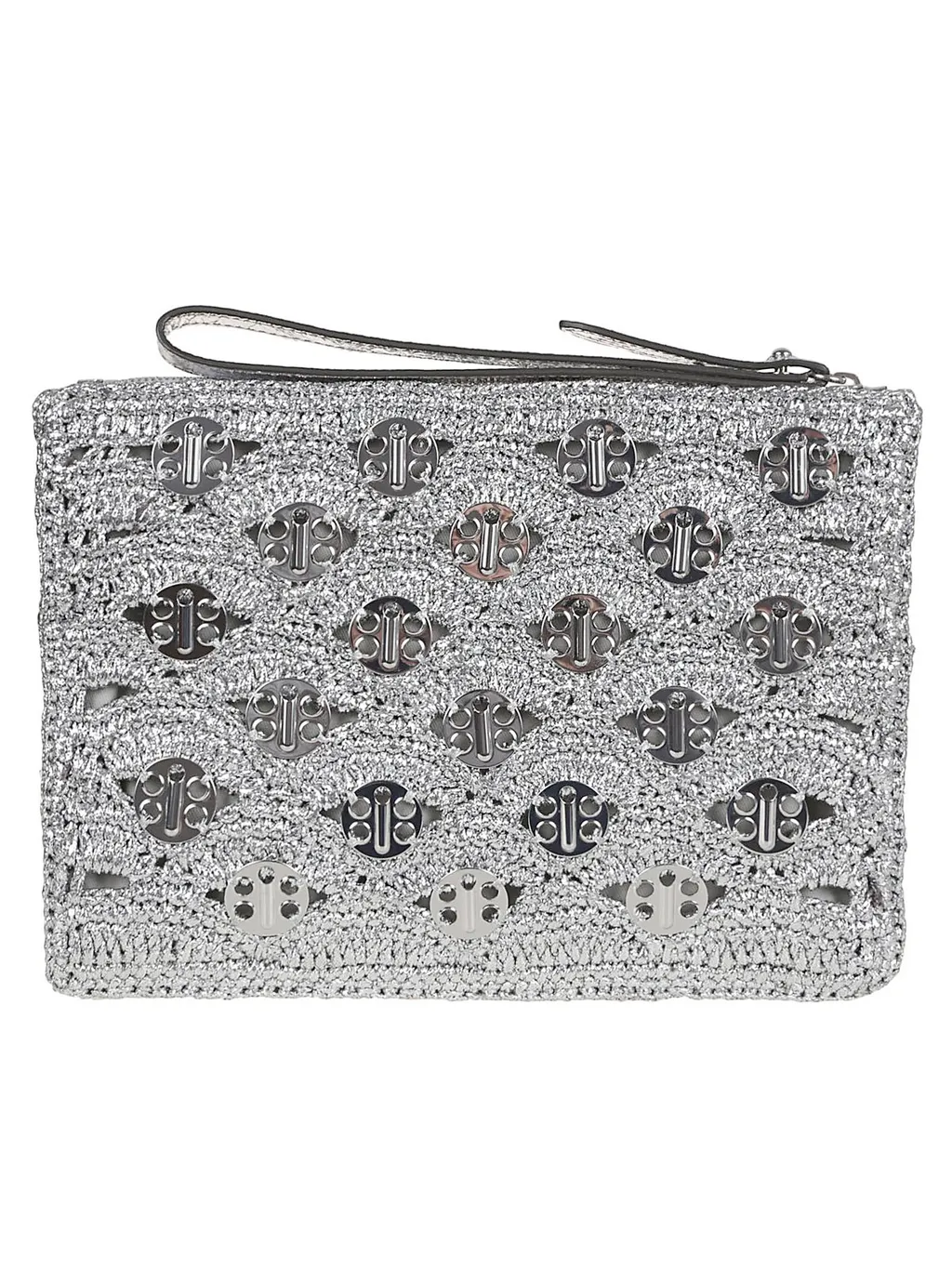 Rabanne Zipped Clutch Bag