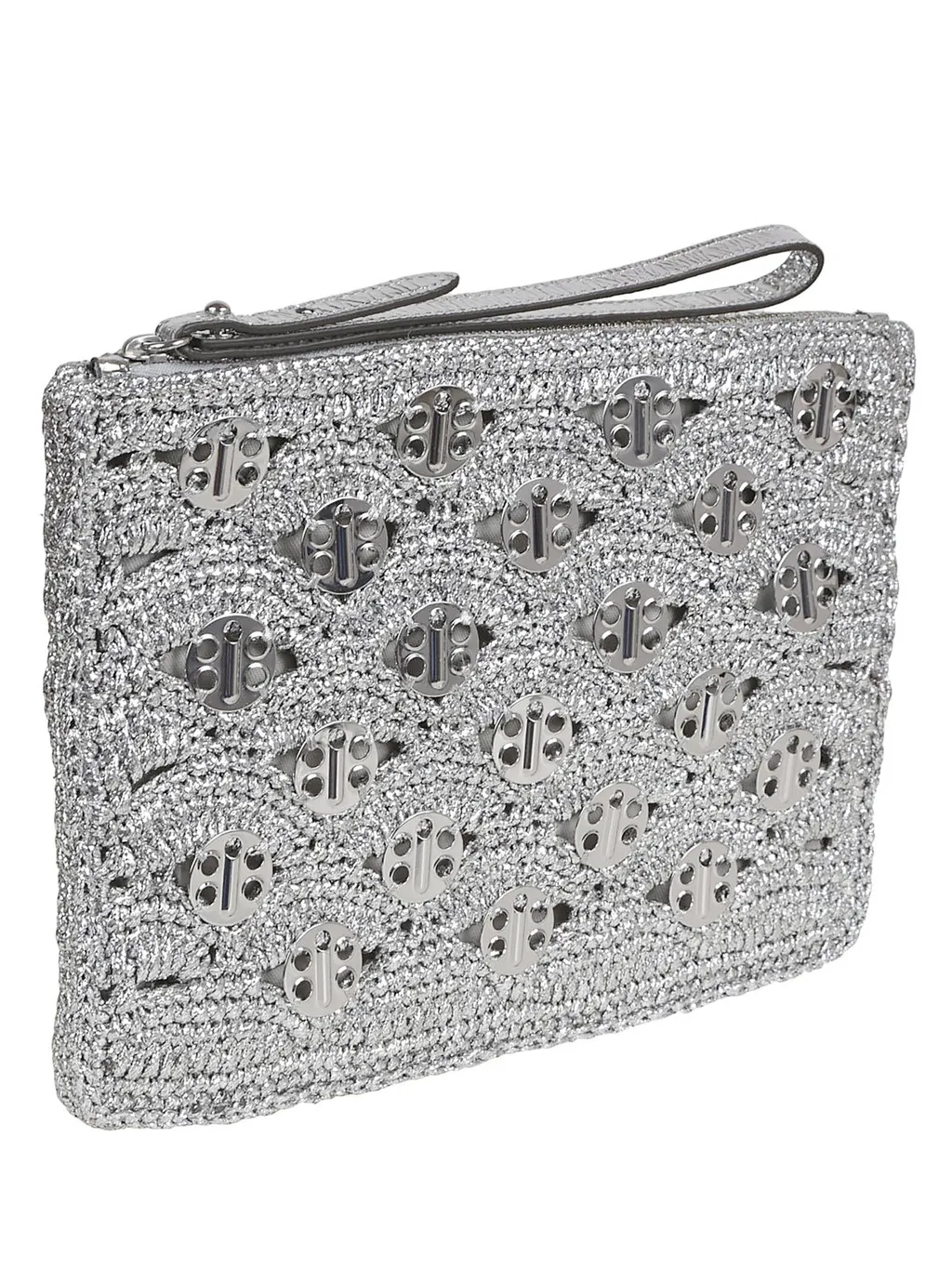Rabanne Zipped Clutch Bag