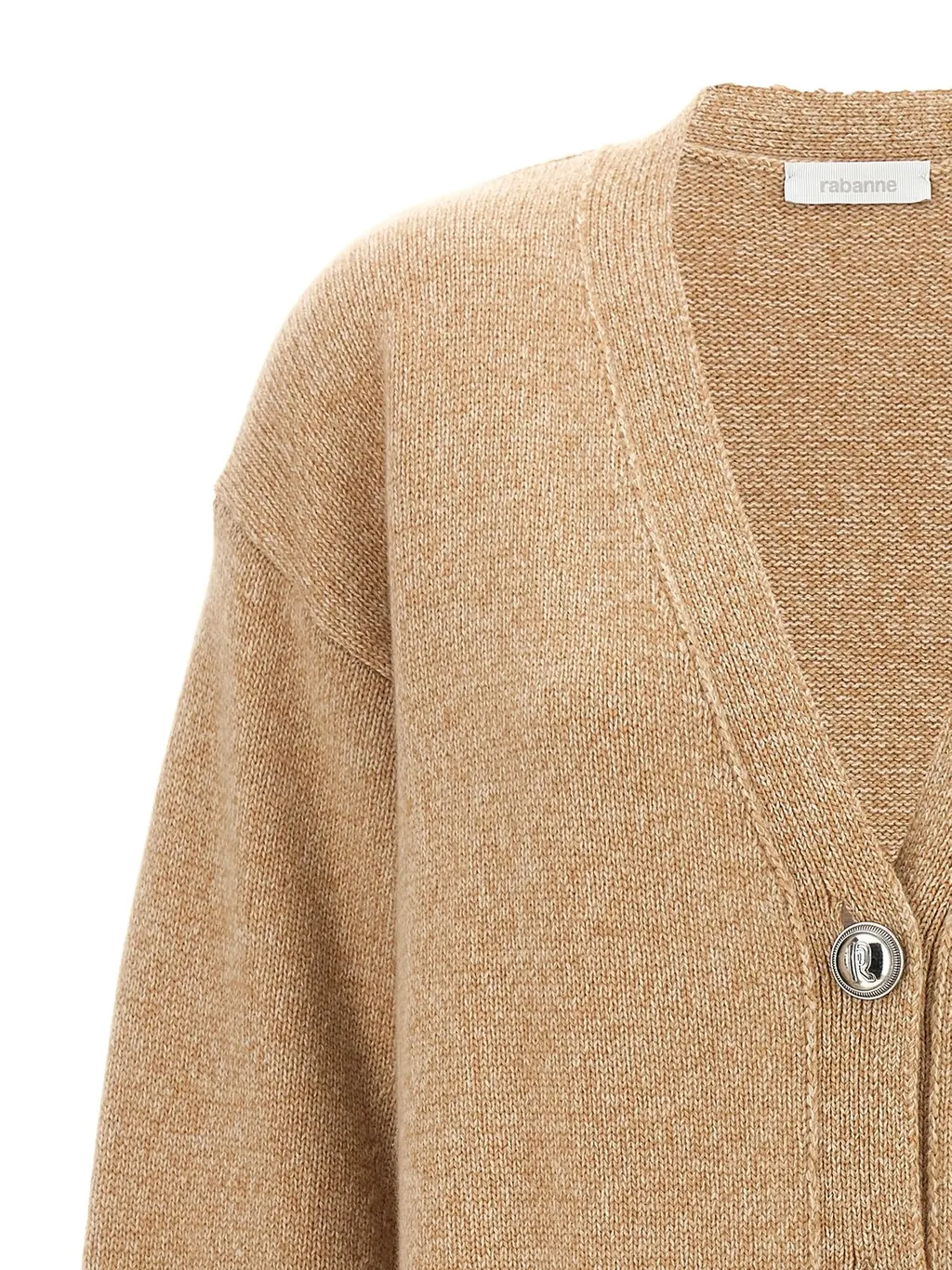 Rabanne V-Neck Buttoned Cardigan