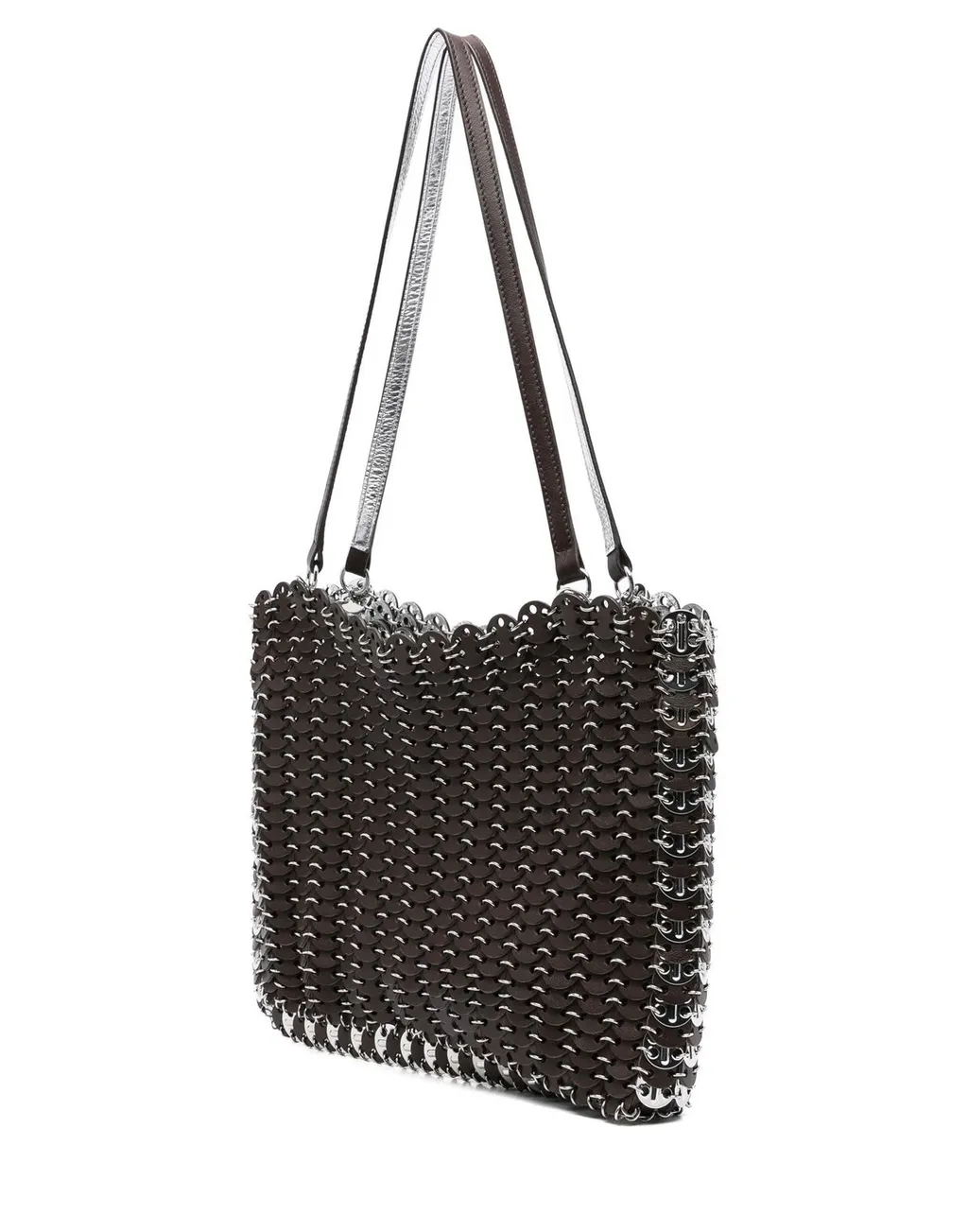 Rabanne Disc-Constructed Shoulder Bag