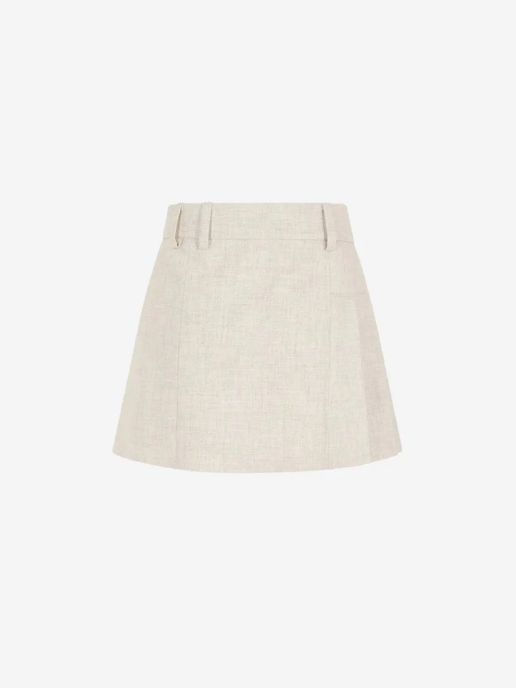Rabanne Mini Pleated Skirt