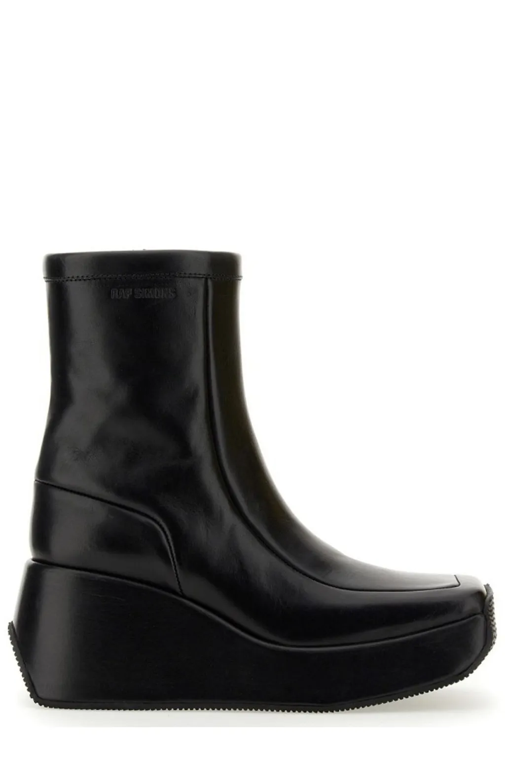 Raf Simons Square Toe Ankle Boot