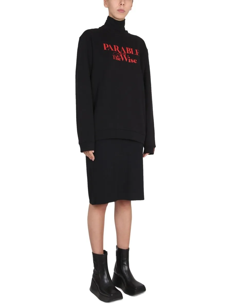 Raf Simons Graphic Crewneck Sweater
