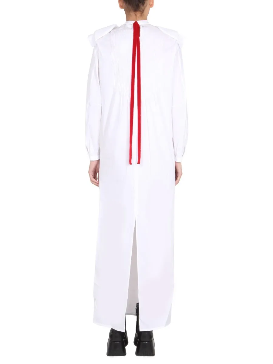 Raf Simons Pleated Shirt Dress