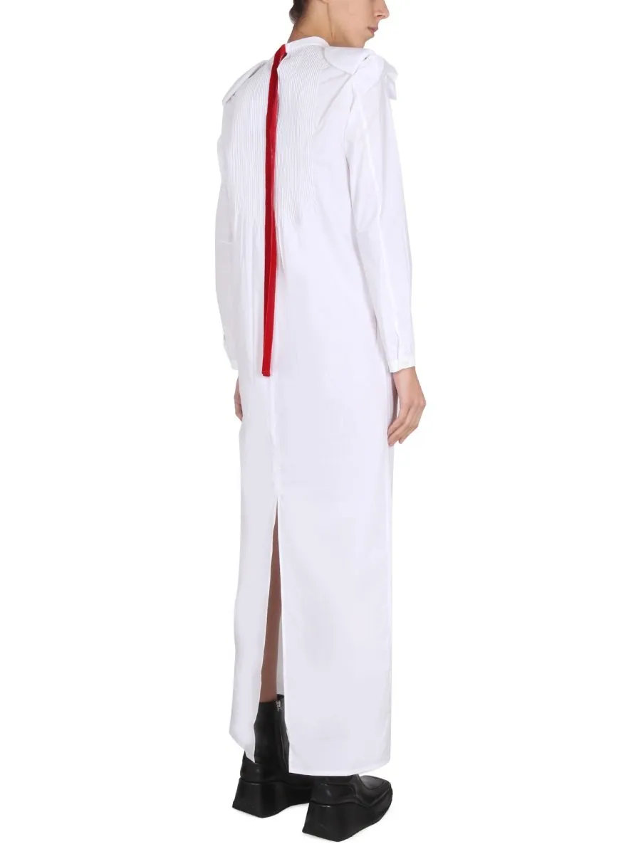 Raf Simons Pleated Shirt Dress