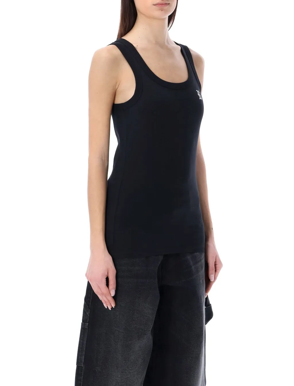 Raf Simons Logo Printed Tank Top