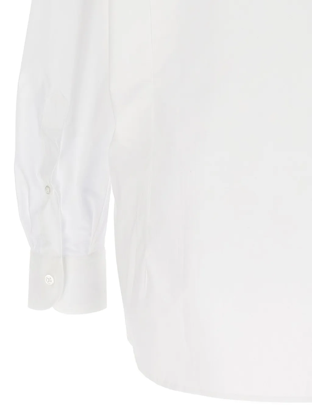 Raf Simons Mesh Detailed Buttoned Shirt