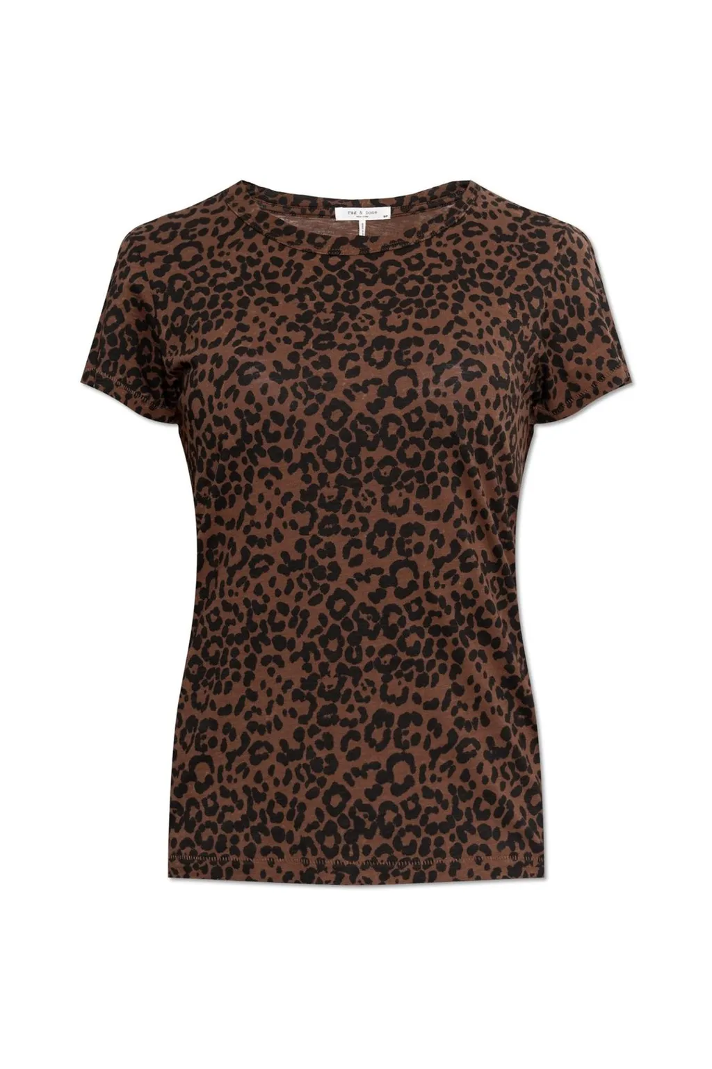 Rag & Bone Leopard Printed Crewneck T-Shirt