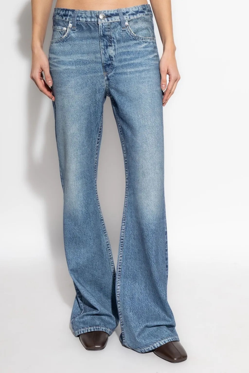 Rag & Bone Flared Leg Jeans