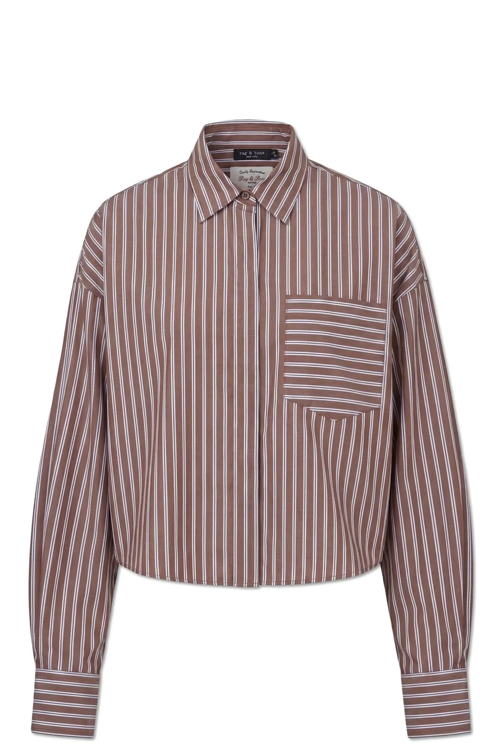 Rag & Bone Striped Oversize Top