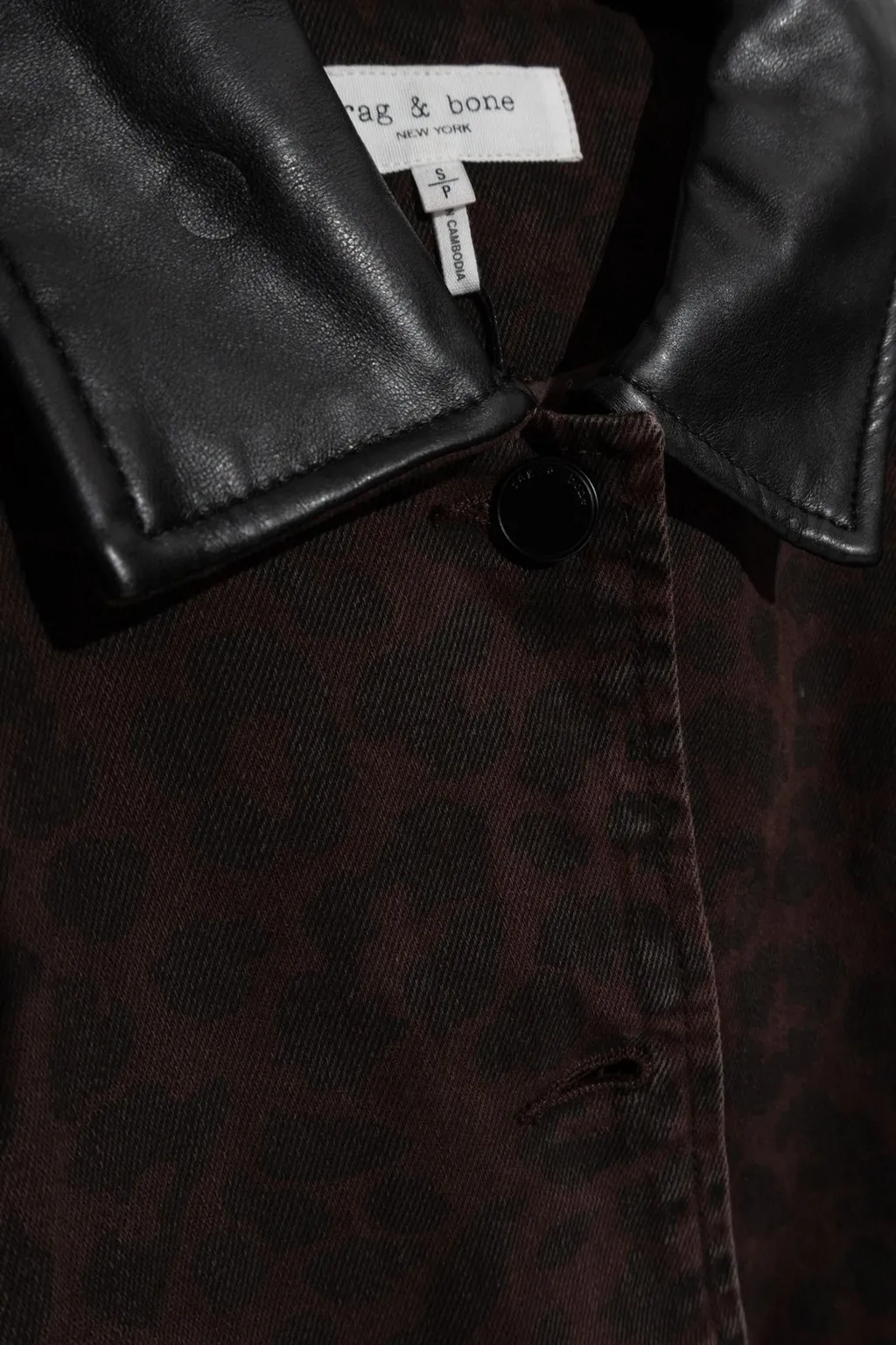 Rag & Bone Animal Print Jacket