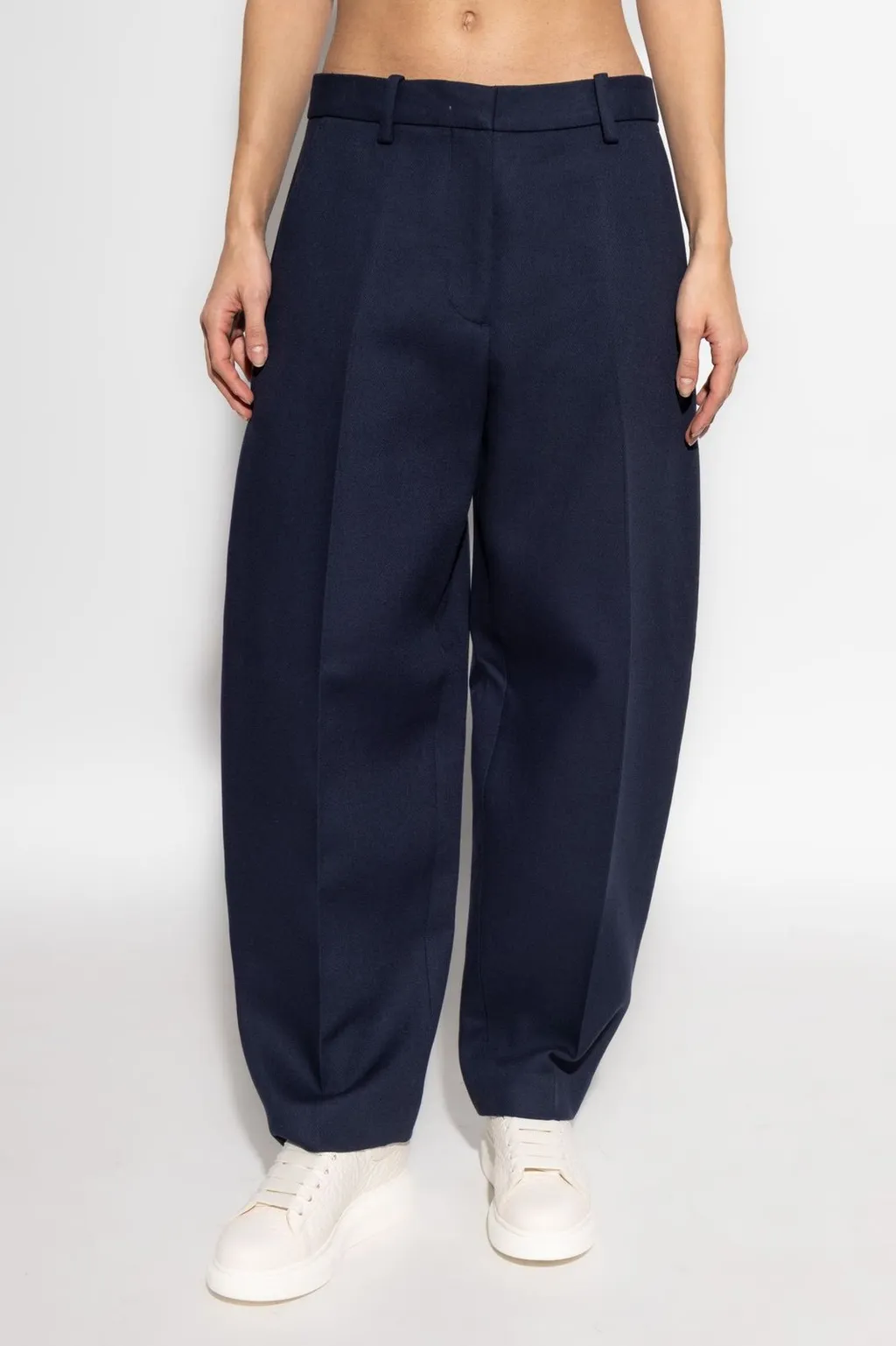 Rag & Bone Creased Wide-Leg Pants