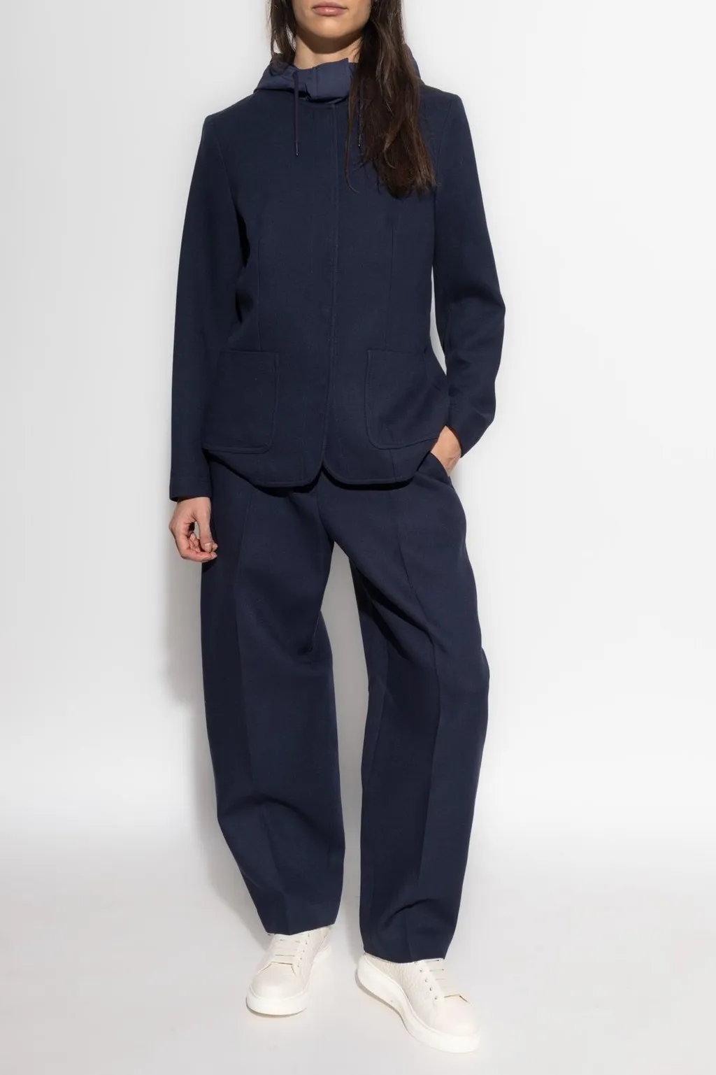 Rag & Bone Creased Wide-Leg Pants