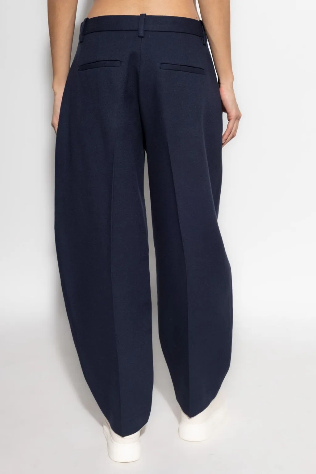 Rag & Bone Creased Wide-Leg Pants