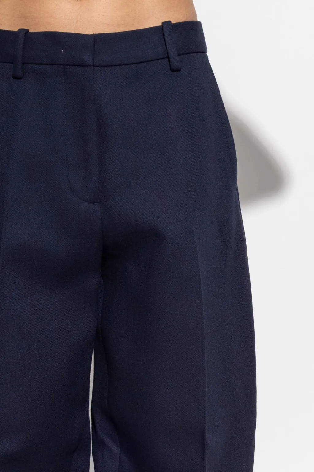 Rag & Bone Creased Wide-Leg Pants