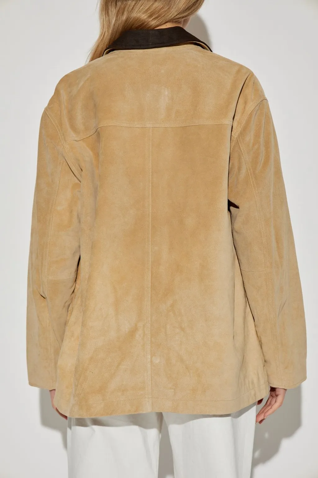 Rag & Bone Loose Fit Leather Jacket