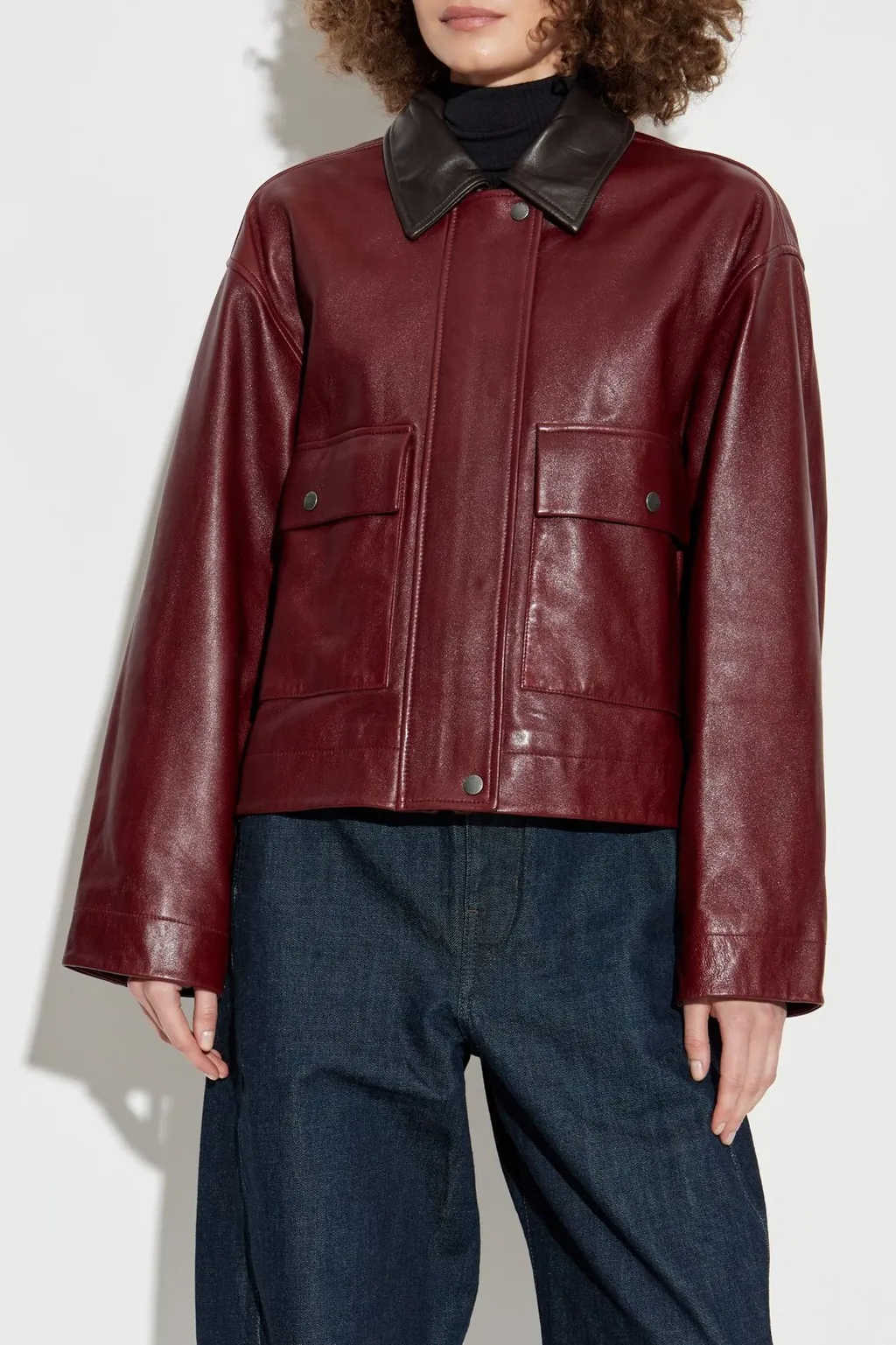 Rag & Bone Flap Pocket Leather Jacket