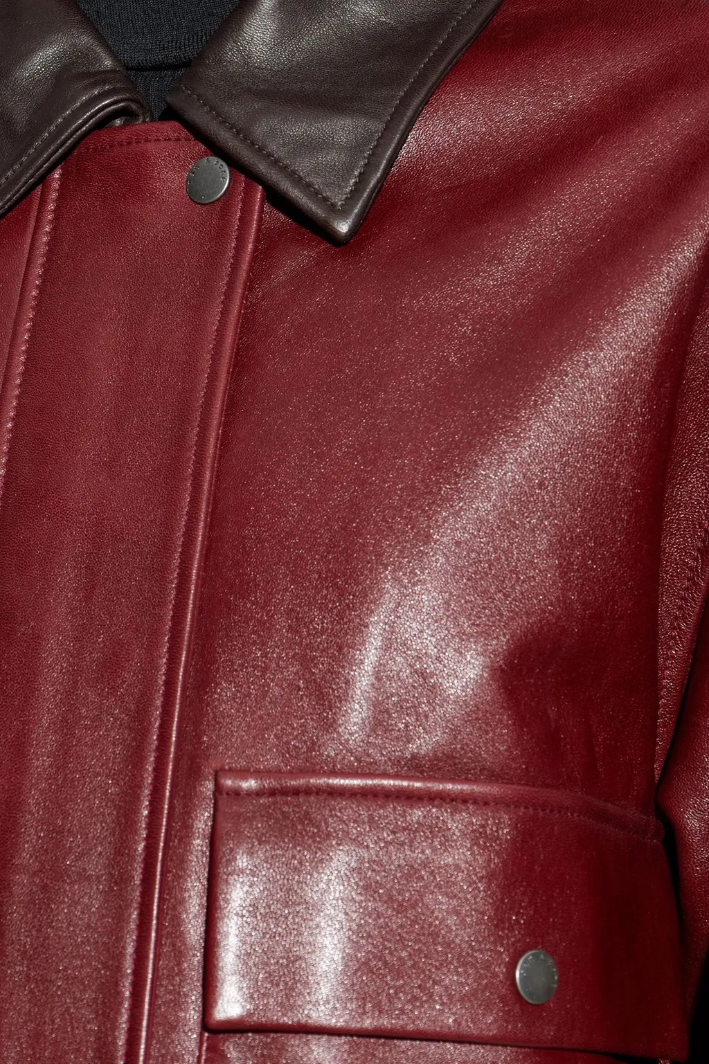 Rag & Bone Flap Pocket Leather Jacket