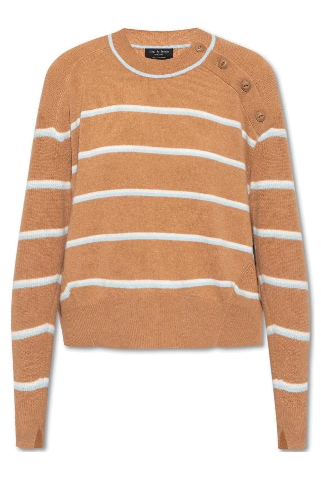 Rag & Bone Striped Crewneck Jumper