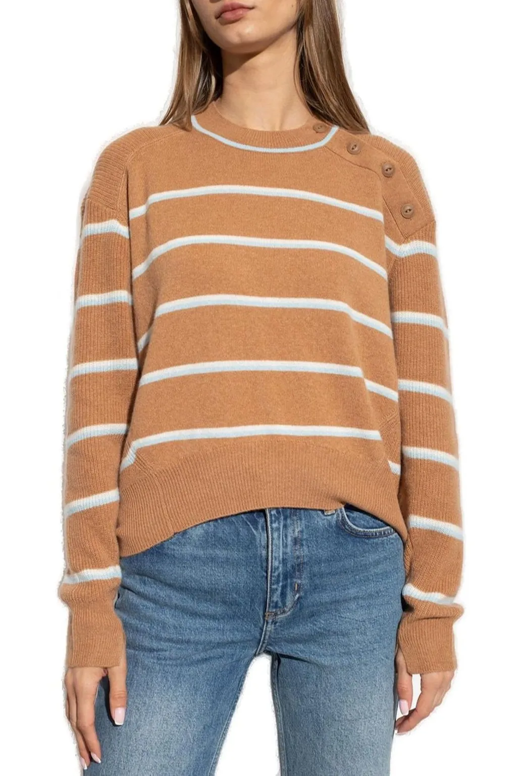 Rag & Bone Striped Crewneck Jumper