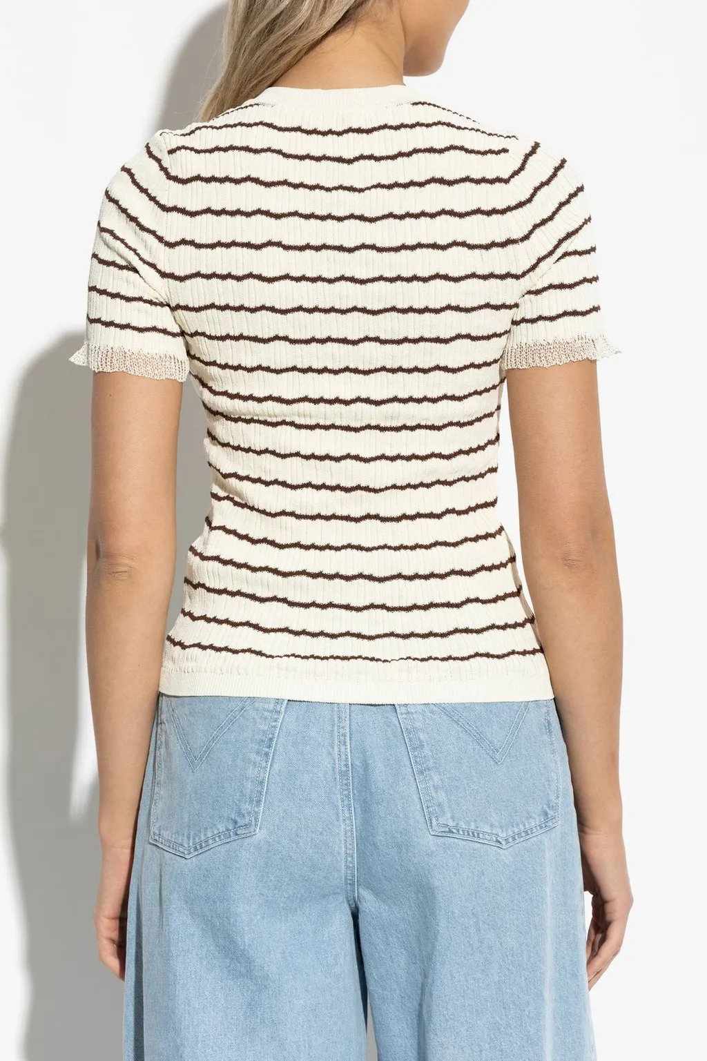 Rag & Bone Striped Knit Top