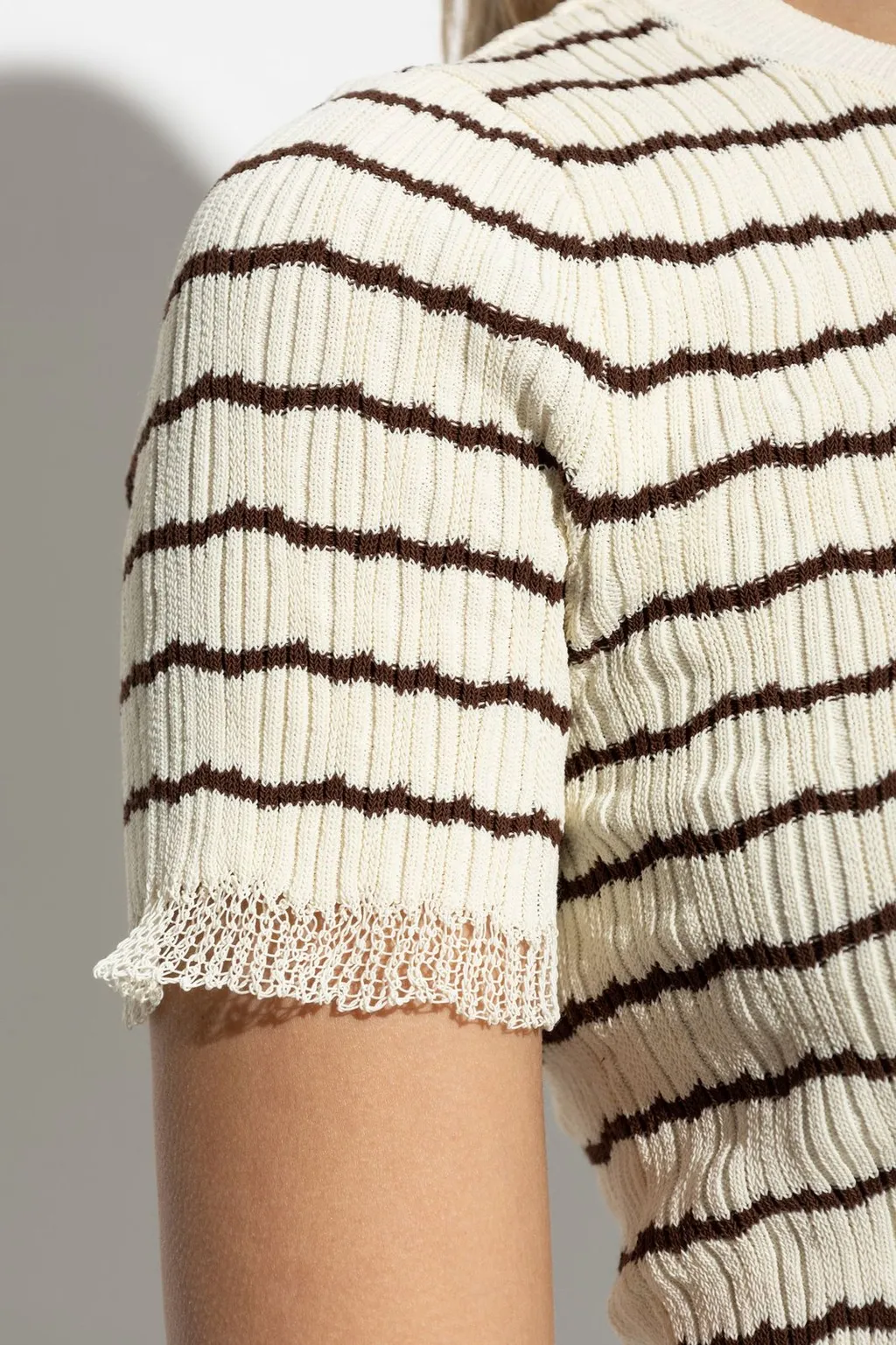 Rag & Bone Striped Knit Top
