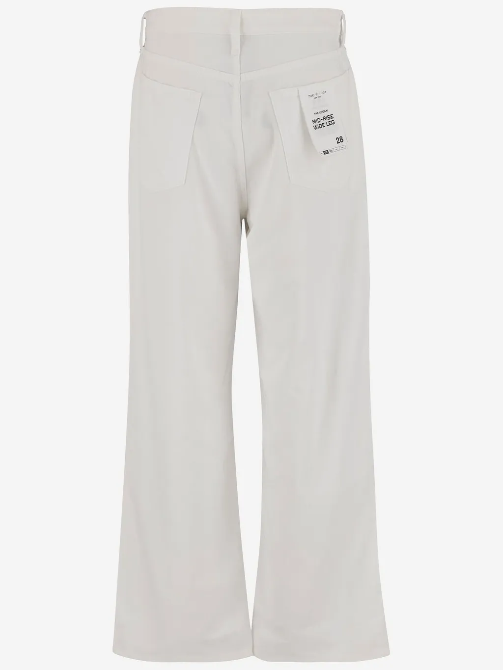 Rag & Bone Mid-Rise Wide Leg Pants
