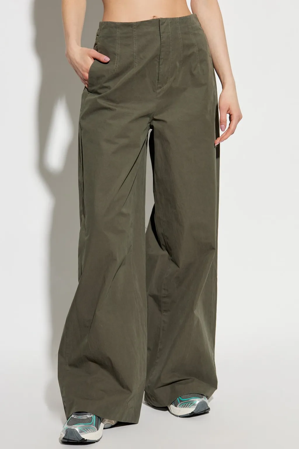 Rag & Bone Relaxed Fit Wide Leg Pants