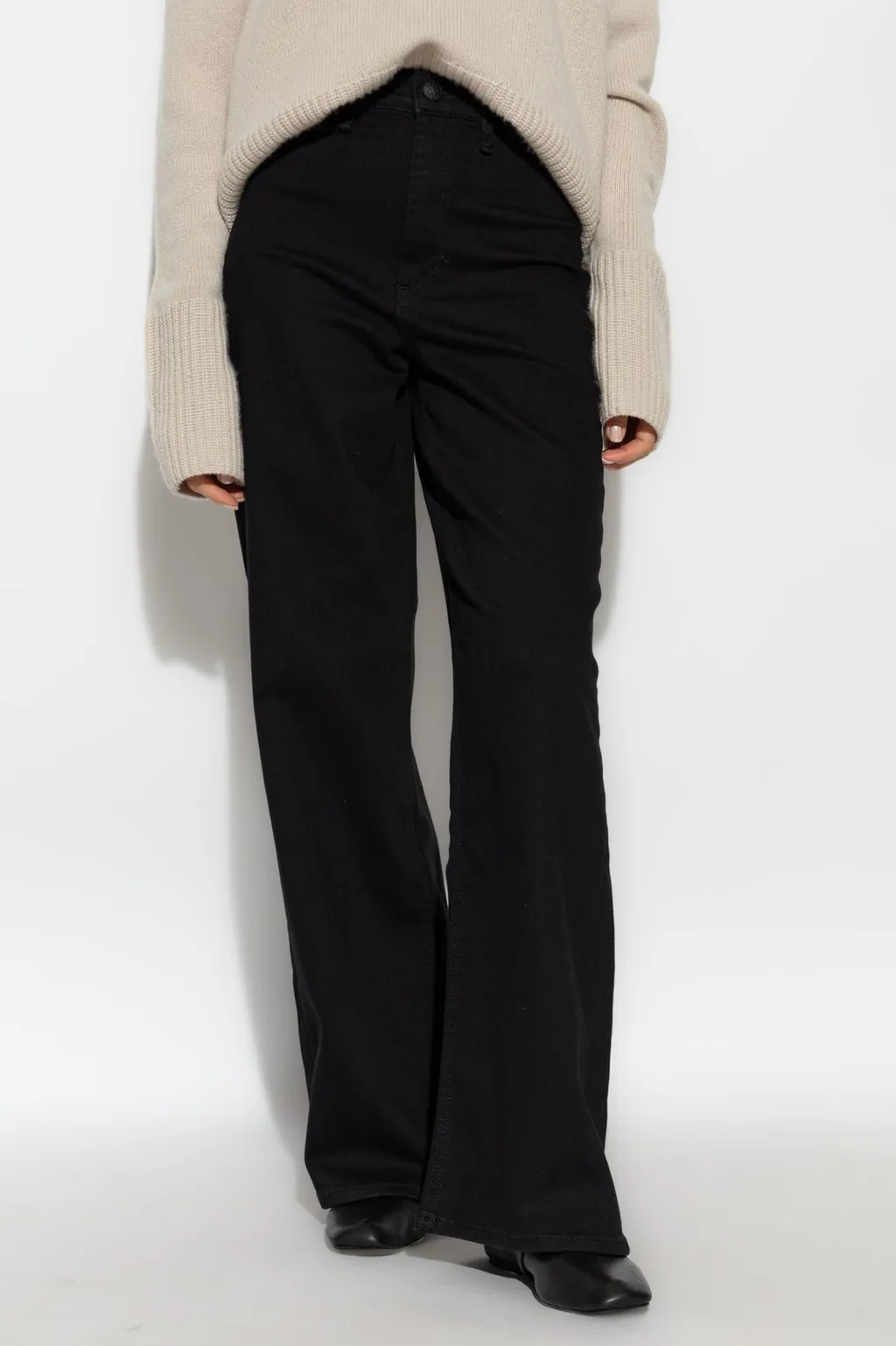 Rag & Bone High-Rise Straight Jeans
