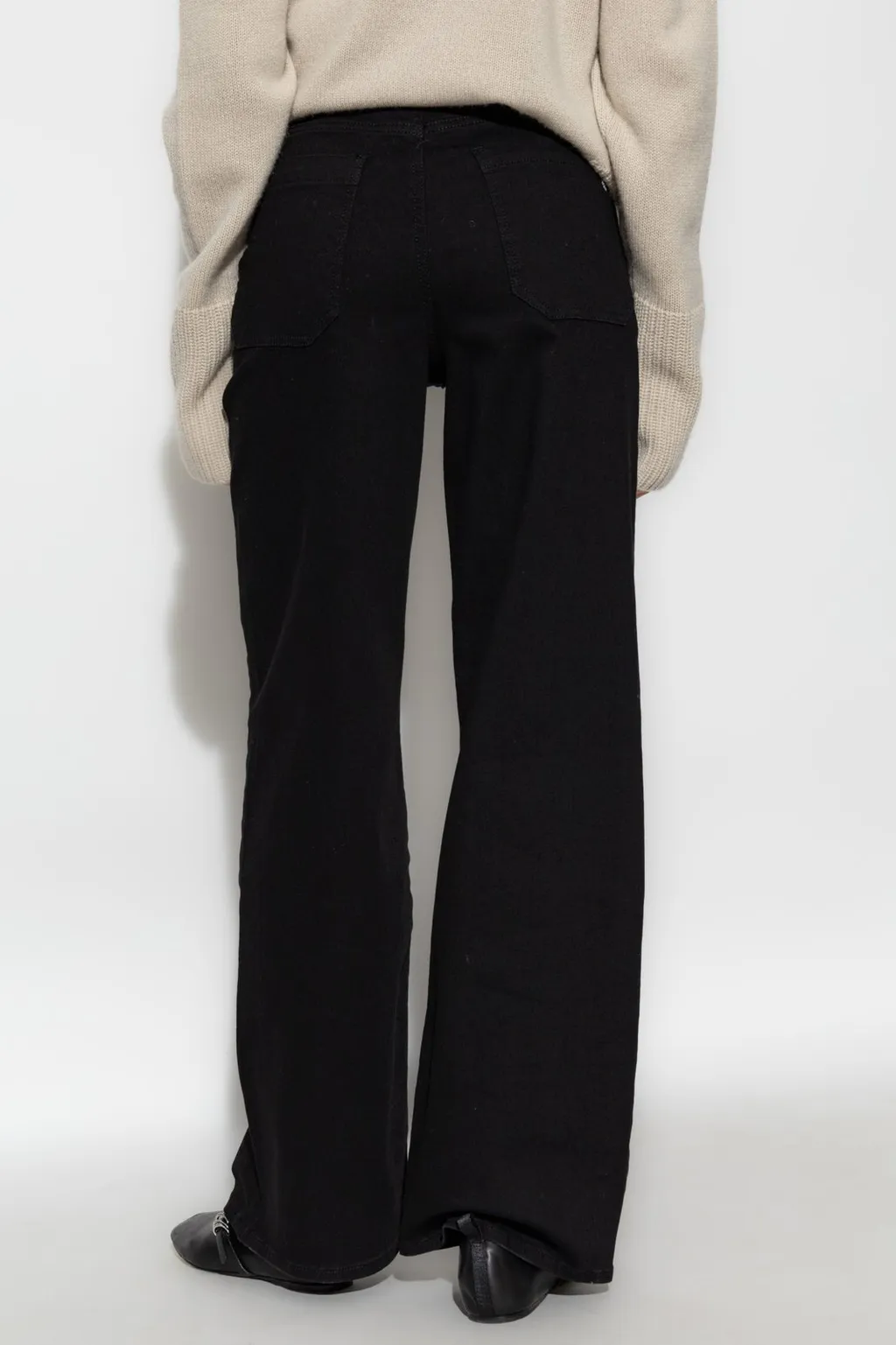 Rag & Bone High-Rise Straight Jeans