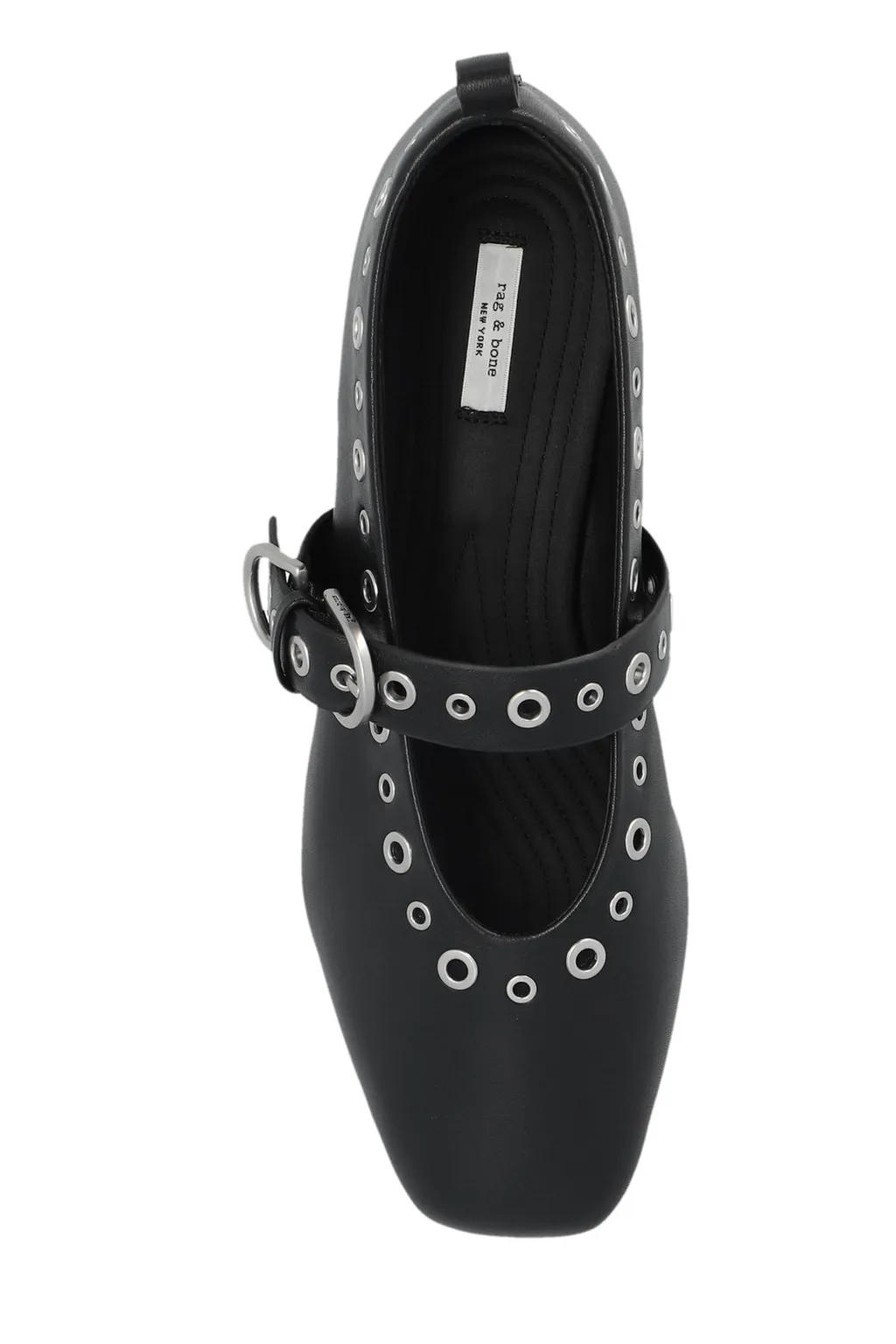 Rag & Bone Eyelet Strap Flat Shoes