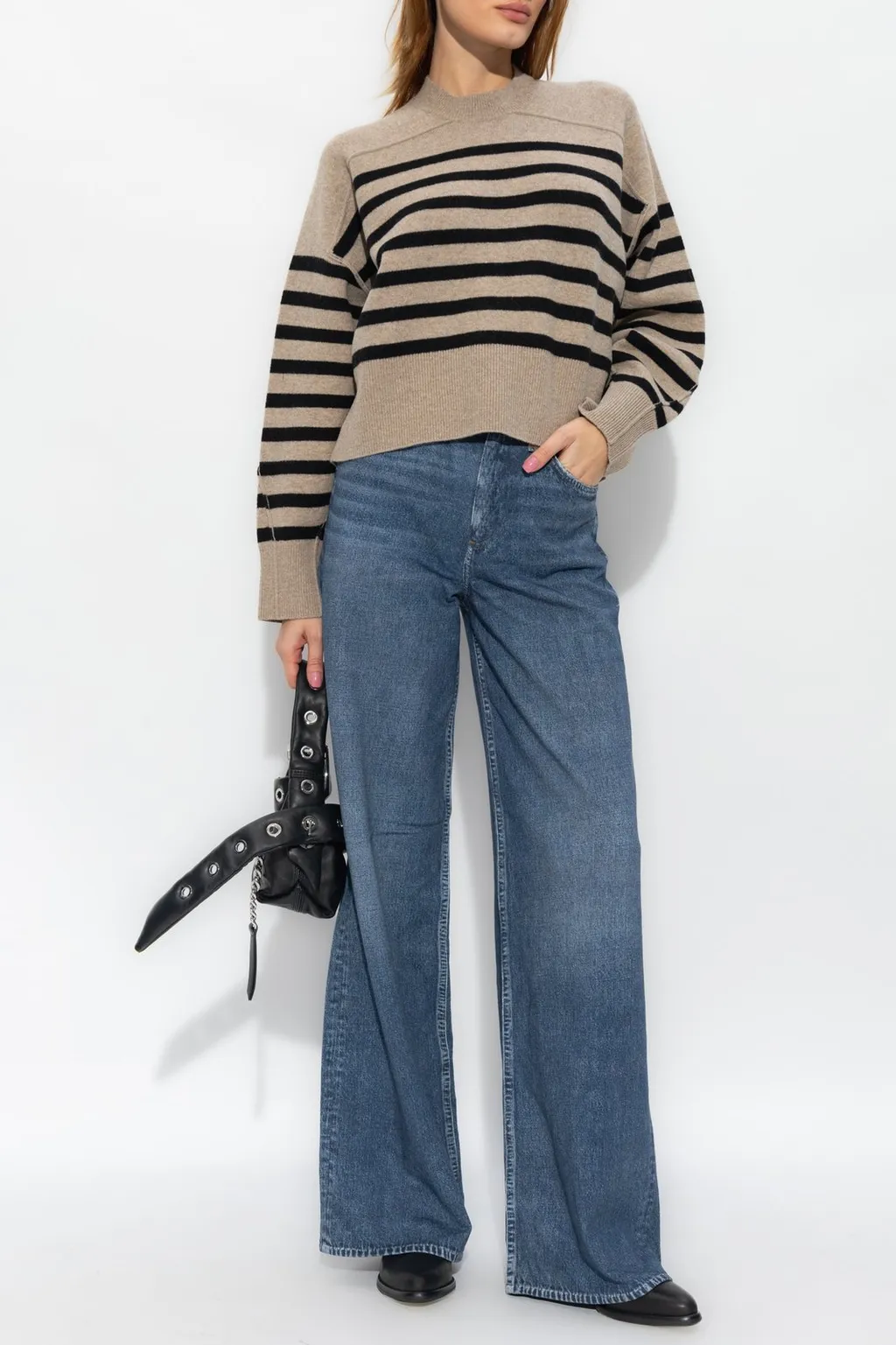 Rag & Bone High-Waist Wide Leg Pants