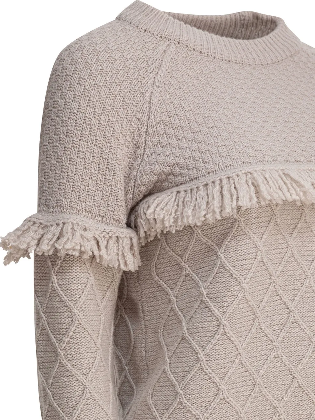 Rakki Fringe Knit Pullover