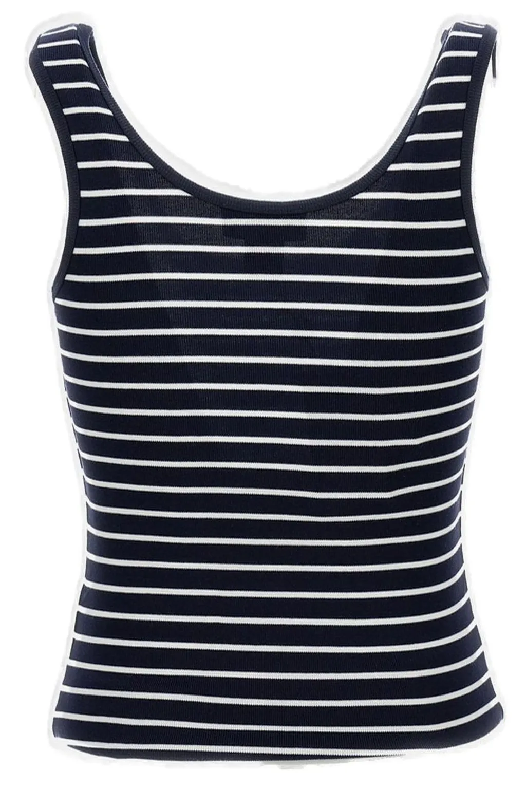Ralph Lauren Striped Ribbed Top