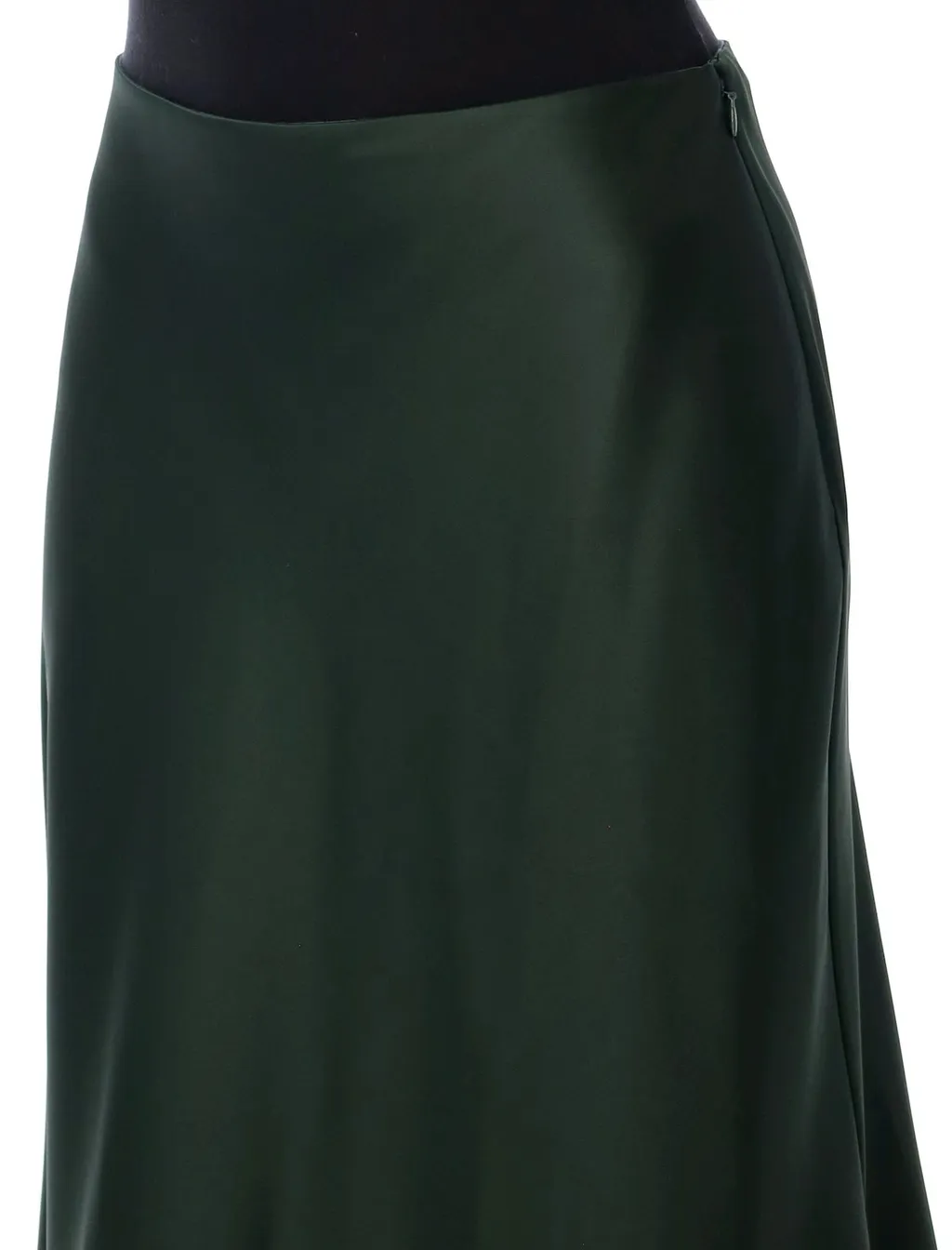 Ralph Lauren Collection Satin Flared Maxi Skirt