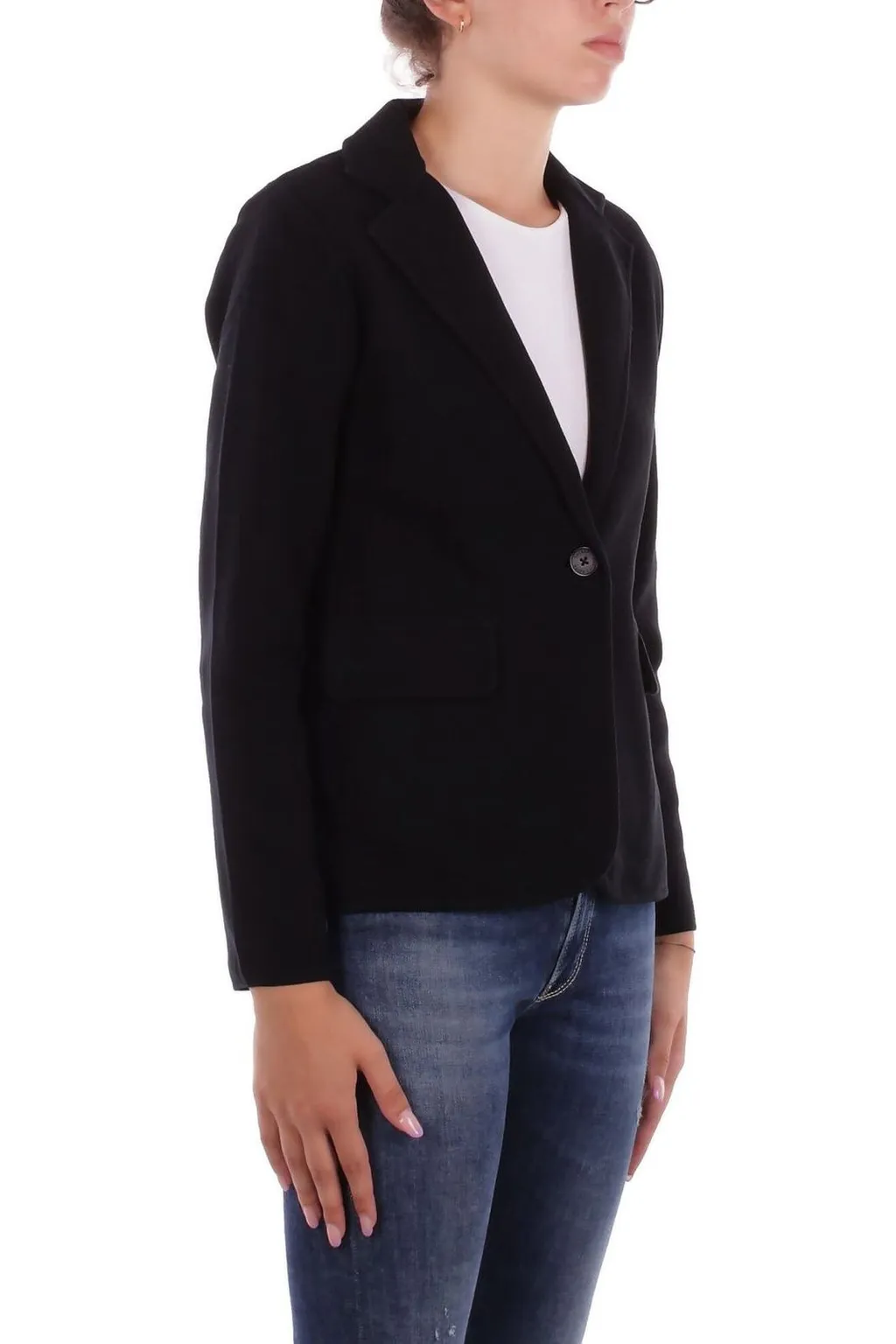 Lauren Ralph Lauren Single-Breasted Knitted Jacket