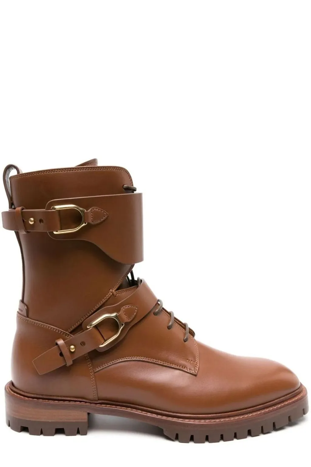 Ralph Lauren Marlie Welington Lace-Up Boots