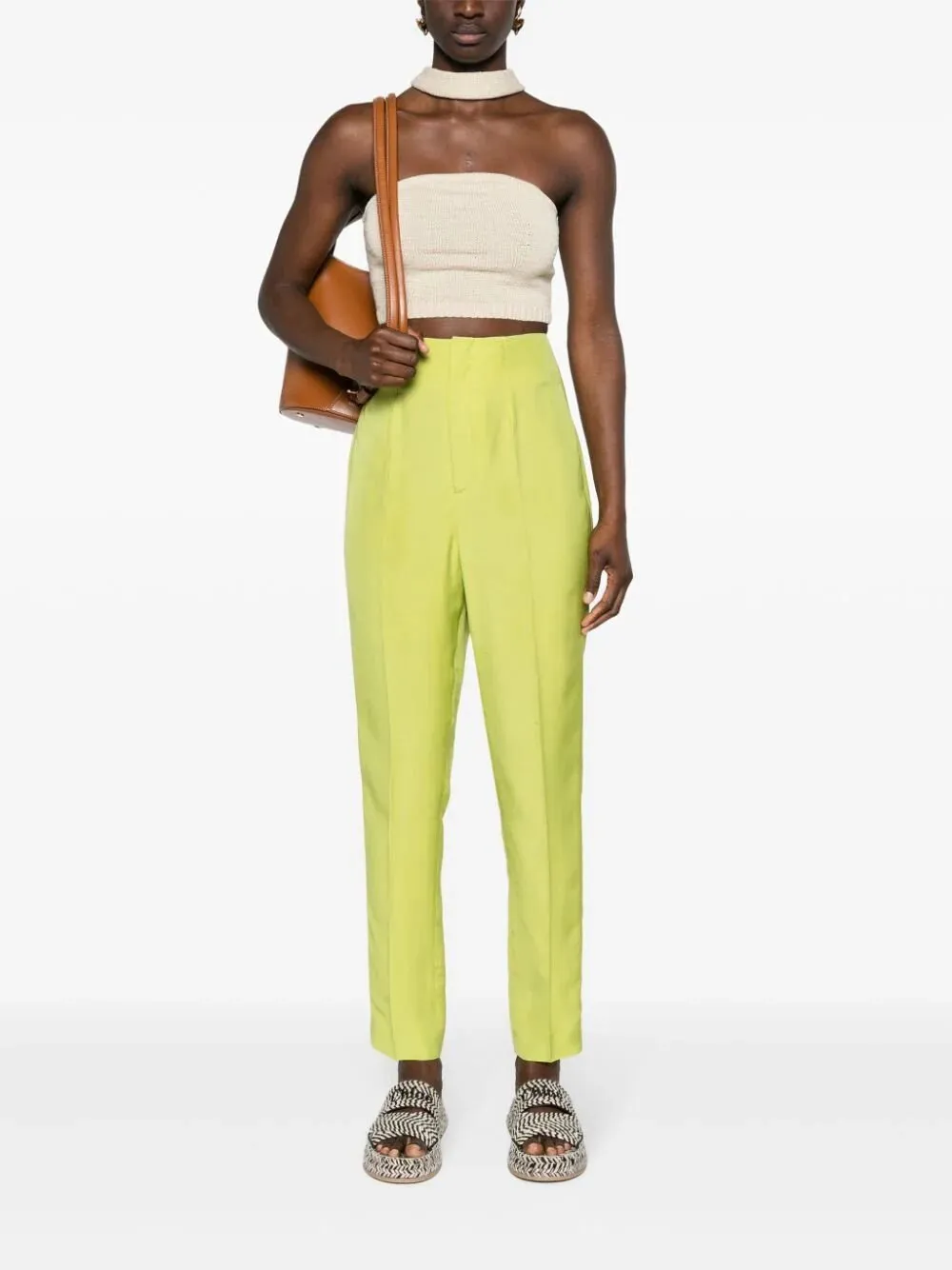 Ralph Lauren Pleated Tapered Pants