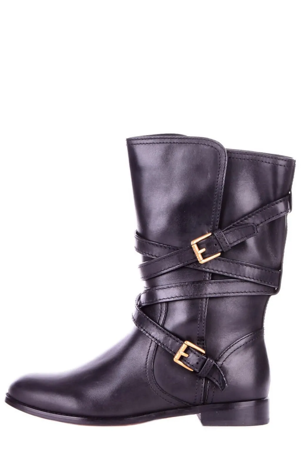 Ralph Lauren Strap Detailed Boots