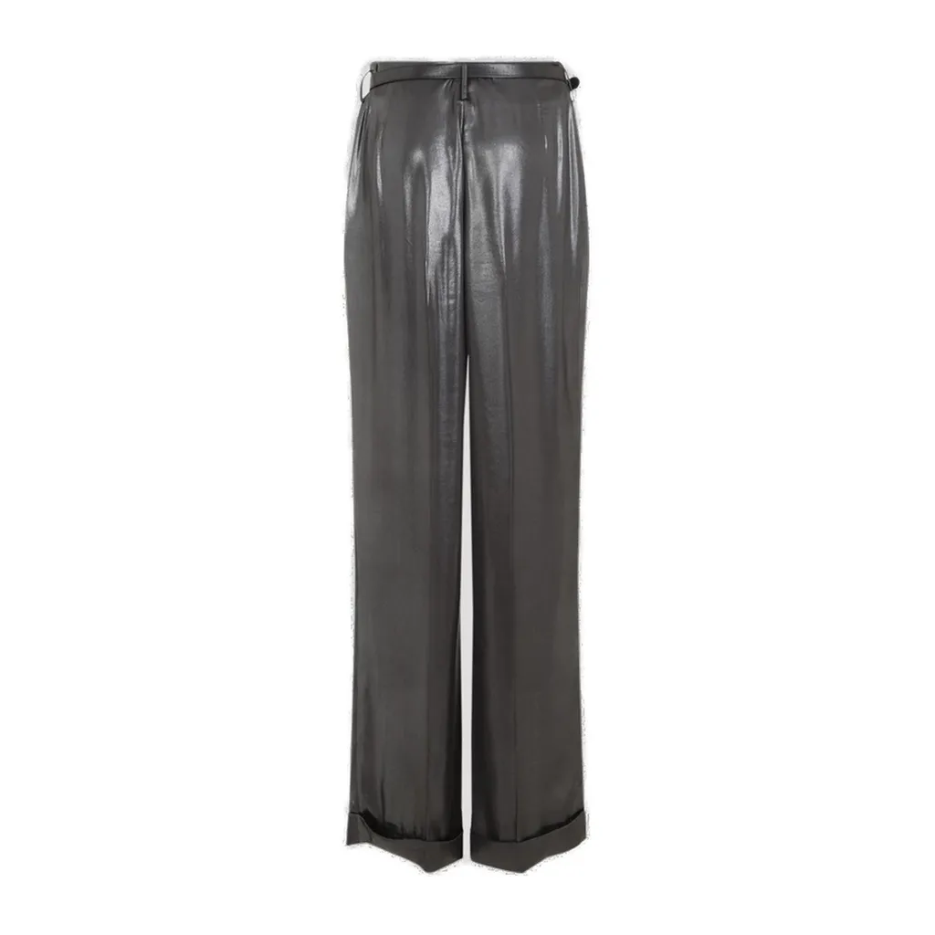 Ralph Lauren Acklie Pleated Wide-Leg Trousers