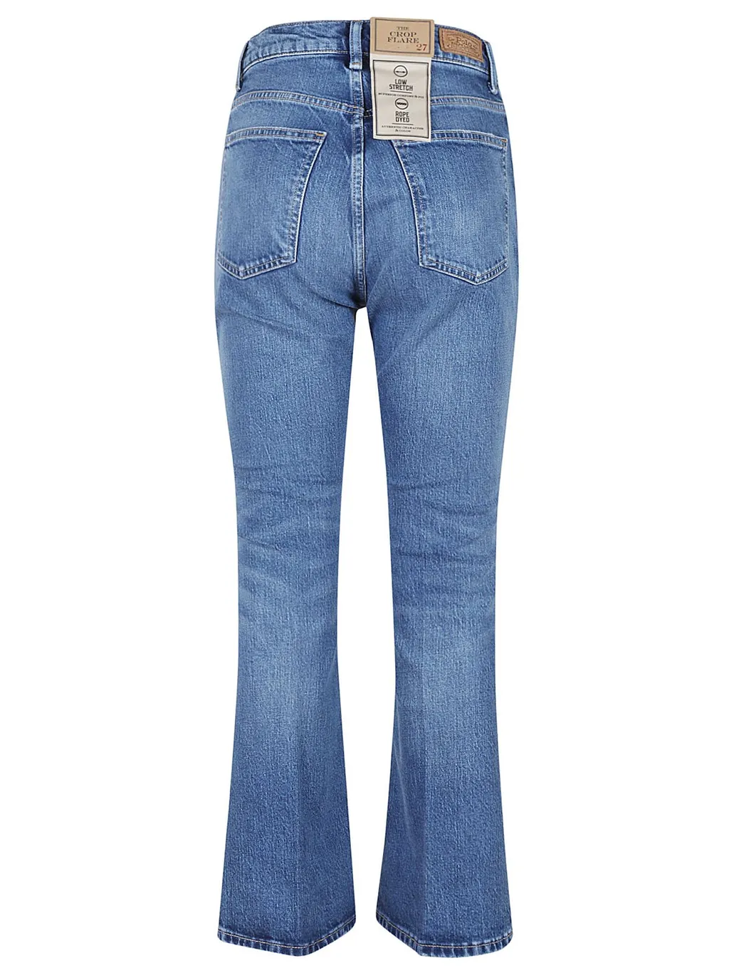 Polo Ralph Lauren Logo-Patch Cropped Jeans