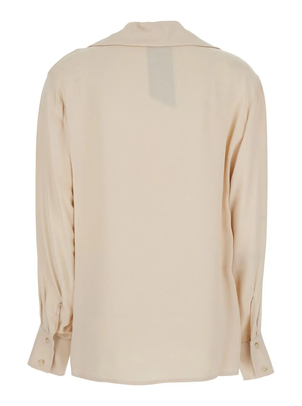 Rame Spread Collar V-Neck Shirt