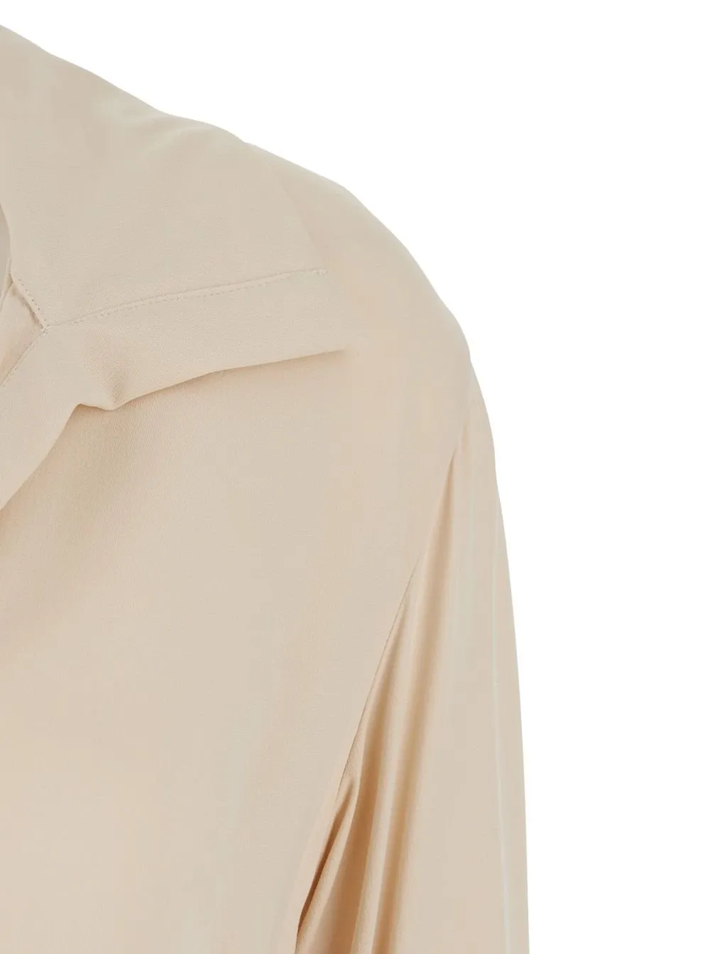 Rame Spread Collar V-Neck Shirt