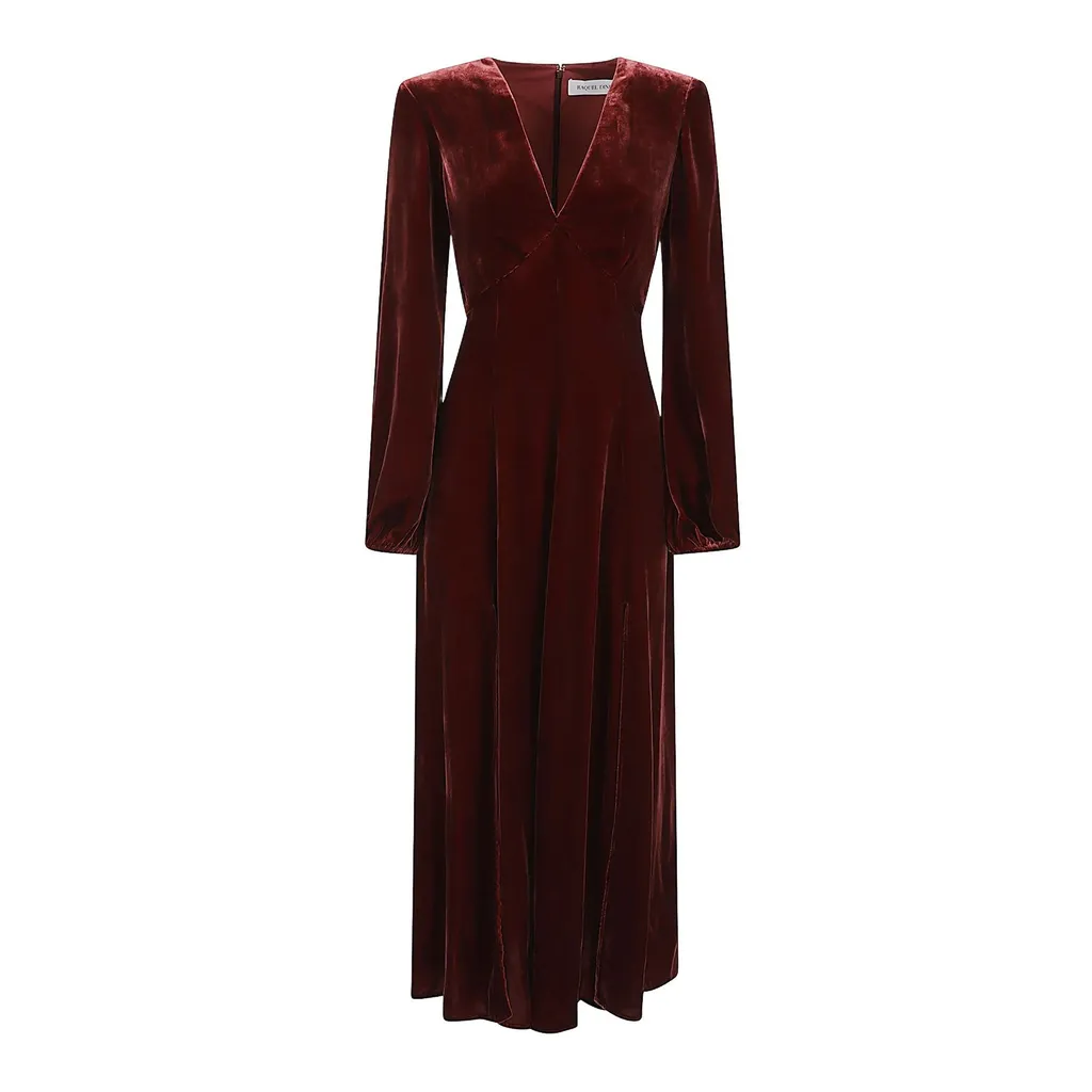 Raquel Diniz Velvet Maxi Dress