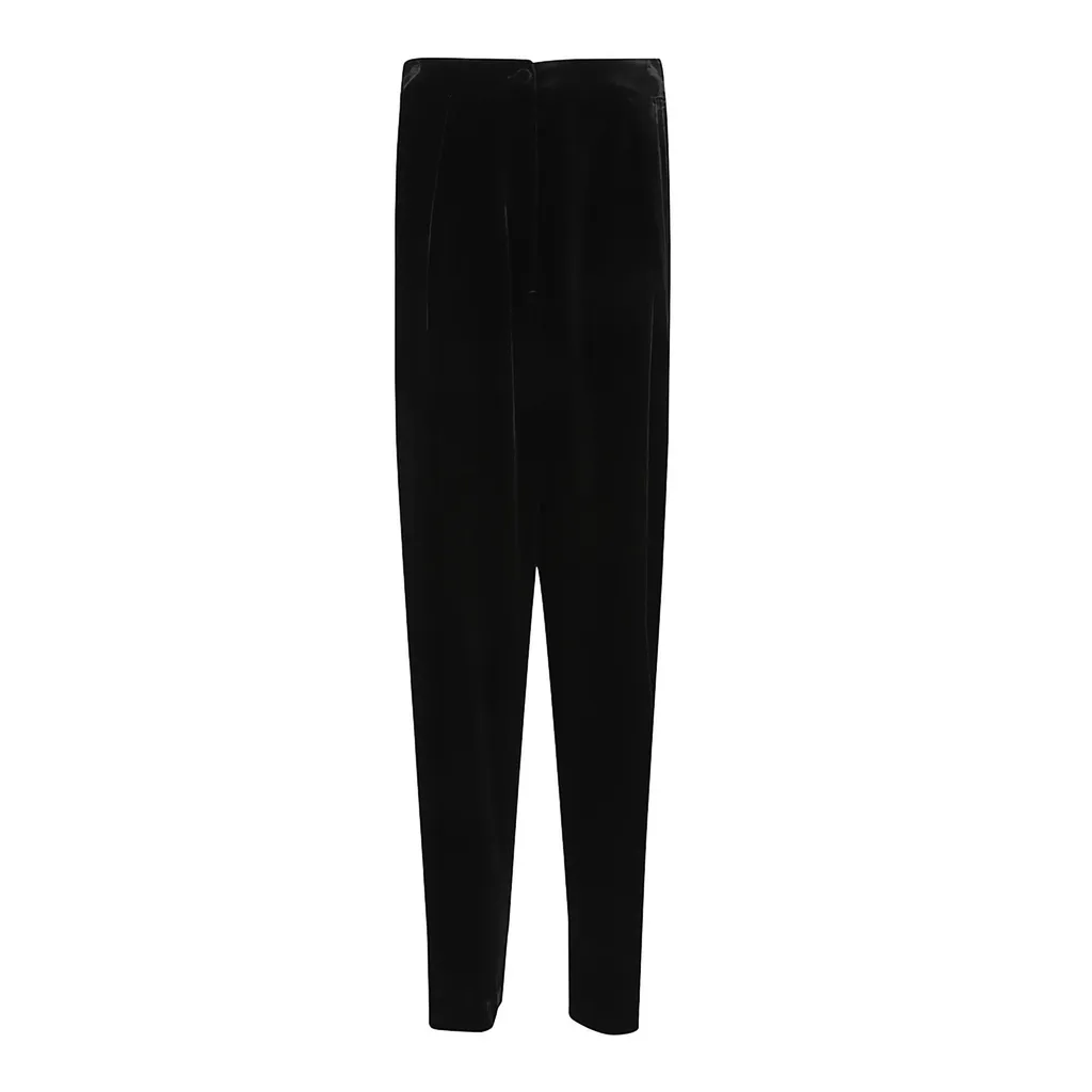 Raquel Diniz Velvet Tapered Pants