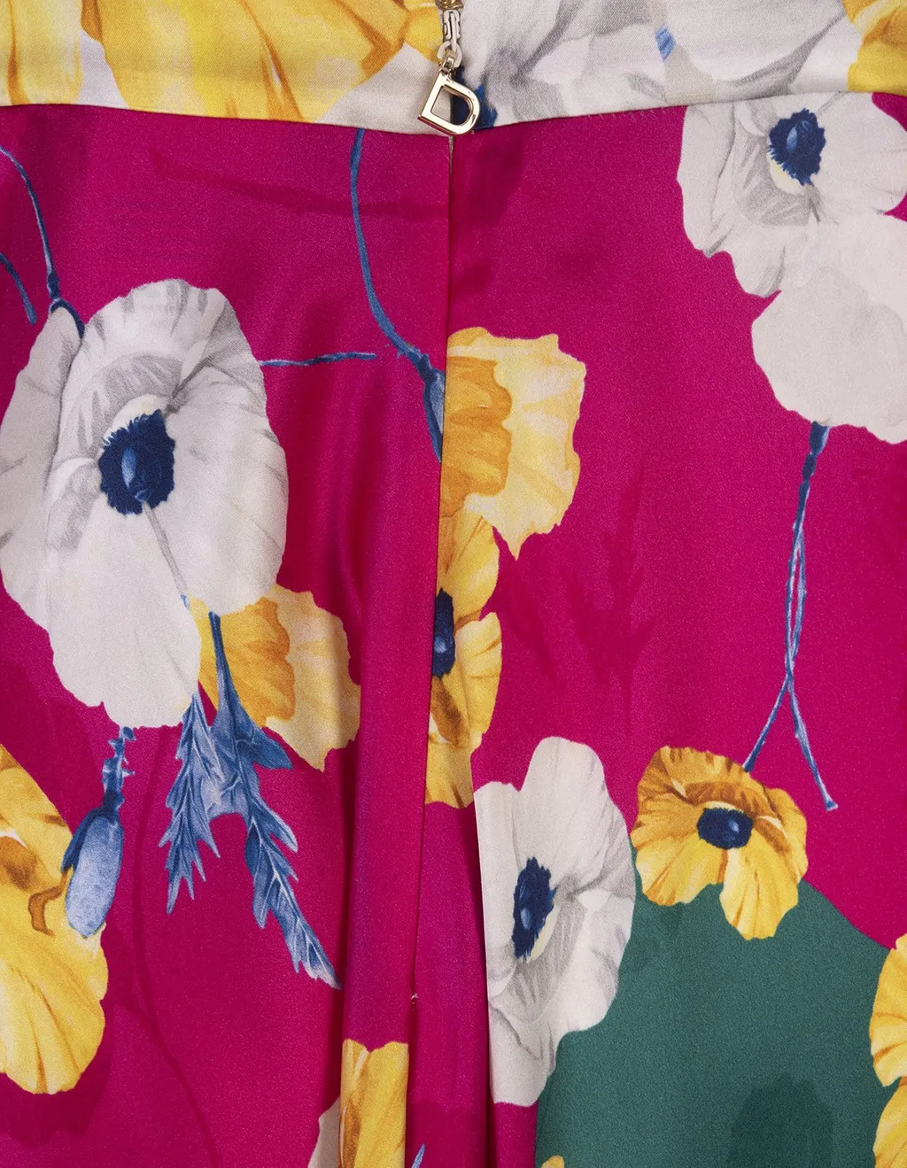 Raquel Diniz Blossom-Print Sleeveless Midi Dress