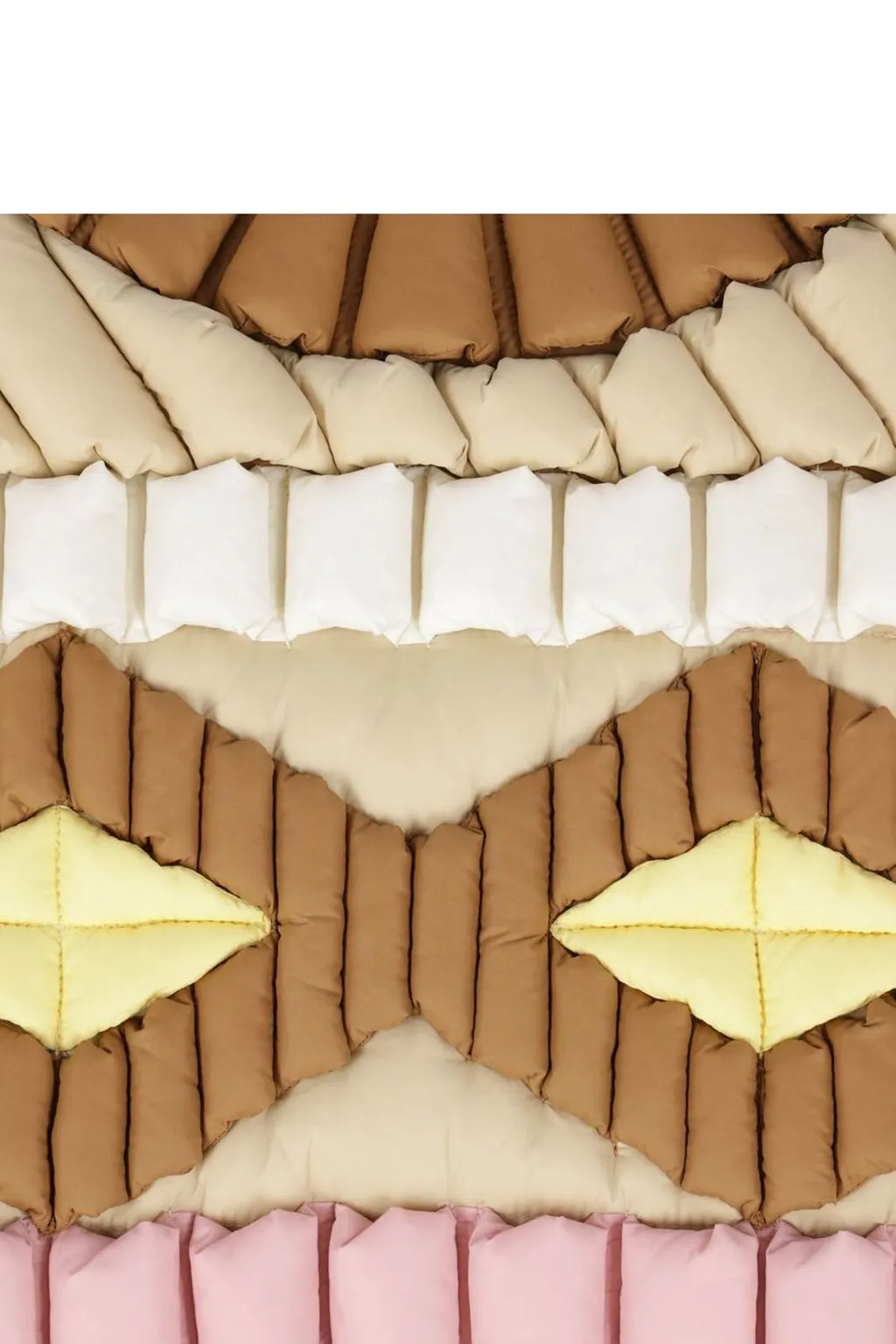 Raxxy Geometric Padded Vest