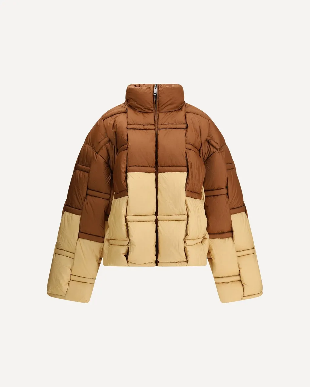 Raxxy Bicolor Padded Down Jacket
